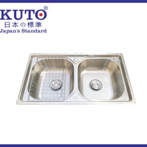 KUTO 日本製 304 ステンレスシンク 8245 (CRB6)