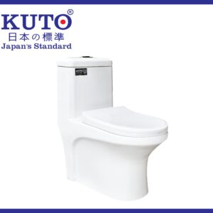 日本製 KUTO 一体型便器 DC-A3987-8 (DC2)