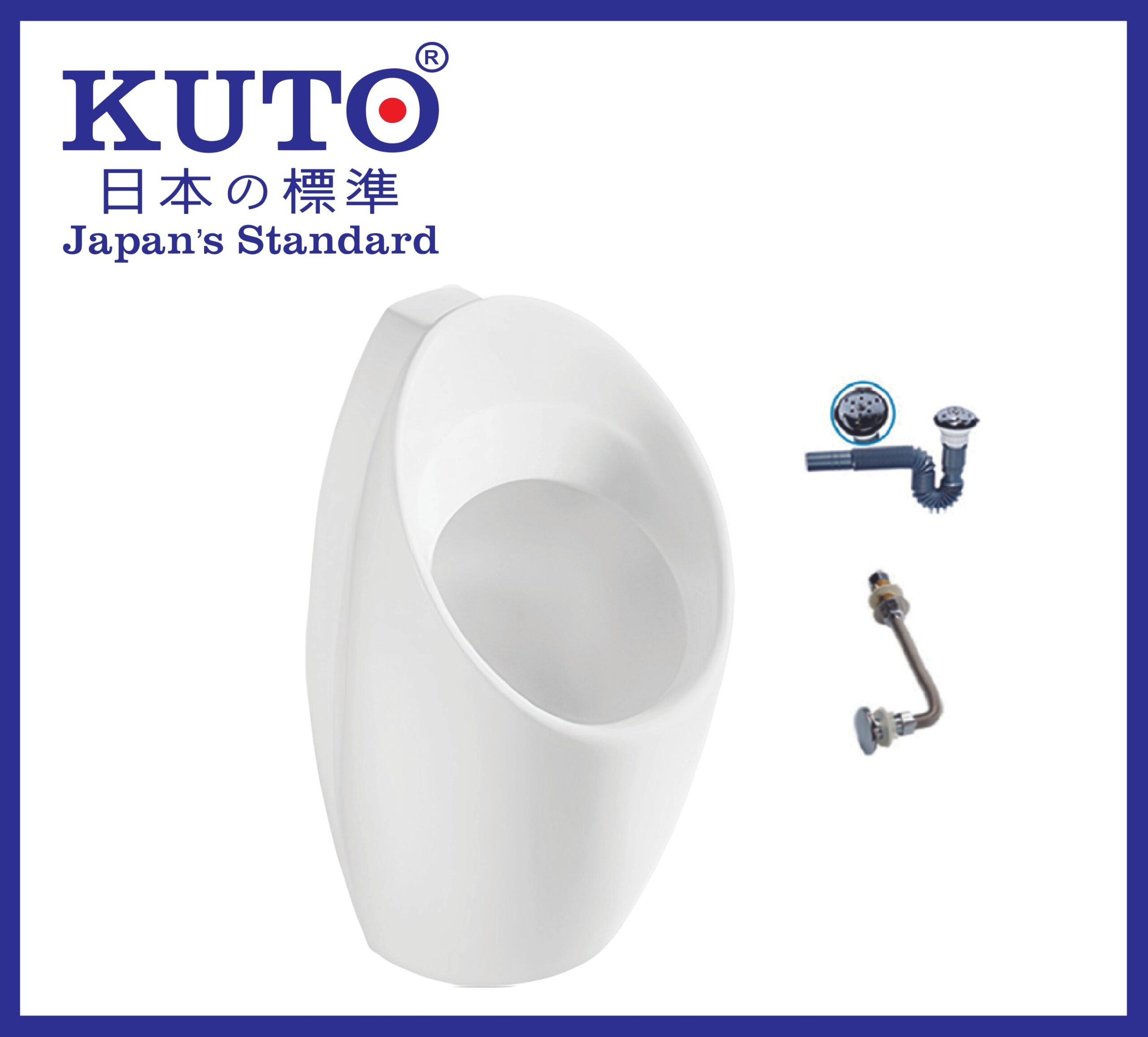 KUTO 日本製 メンズ用 ペダル式 尿器 (F002)