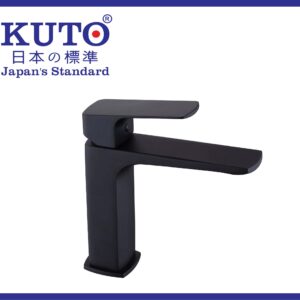 KUTO 日本 製 銅 黒 ラバボ 蛇 口(K015)