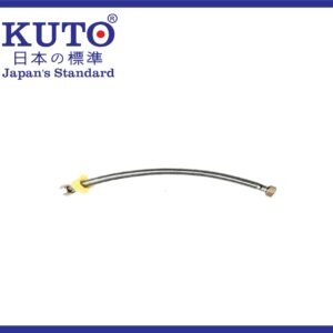 日本製KUTO 3穴蛇口供給ライン、銅ネジ、長さ40cm (KK005)