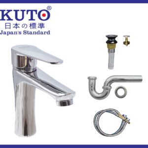 KUTO 日本製1 穴 Lavabo 蛇口 銅 (LA4)