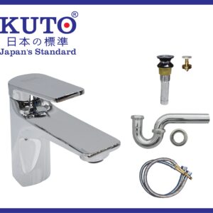 KUTOジャパン 1ホールラバボ蛇口 メッキプロAH(LA7)