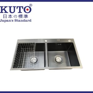 KUTO 日本製 304 ステンレスシンク 8245DE (M001)