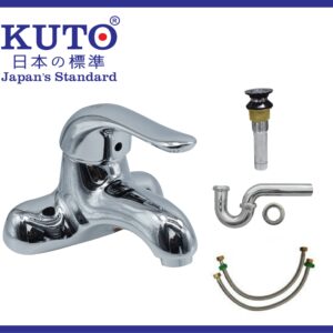 KUTO 日本製 3ホールシンク蛇口 KT27(VO2)