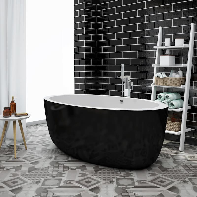 Gạch ốp kết hợp hoạt tiết lập thể mới lạ