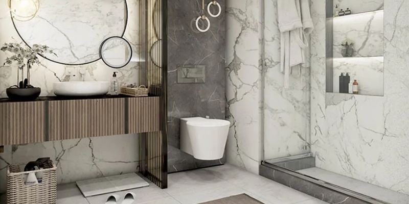 Bồn cầu âm tường mang tính thẩm mỹ cao