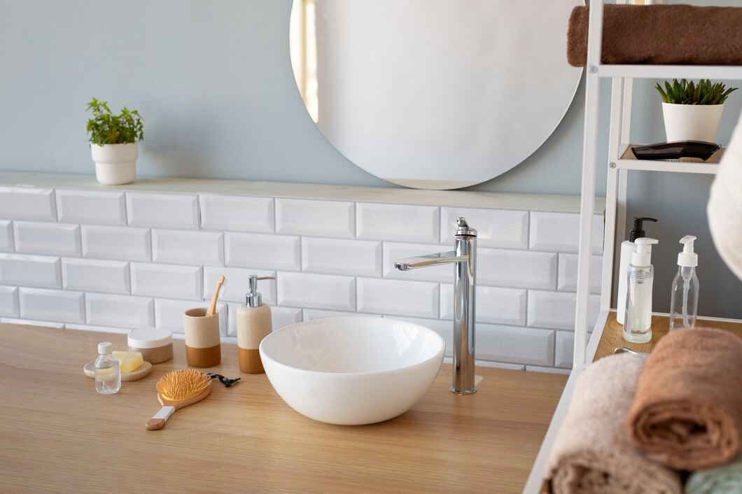 Lavabo giúp nội thất không gian phòng tắm thêm hoàn thiện