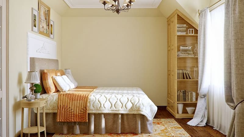 Màu nâu và màu vàng đất mang đến sự hài hòa giúp gia chủ tránh những điều xui xẻo, rủi ro trong cuộc sống