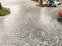 Đá tự nhiên lát sân vườn Cubic
