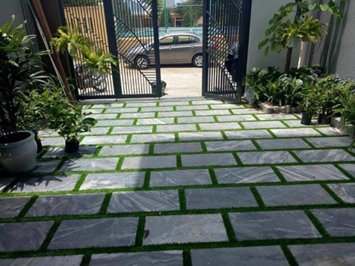 Bí quyết chọn đá tự nhiên lát sân vườn cho ngôi nhà thêm sang trọng, tinh tế