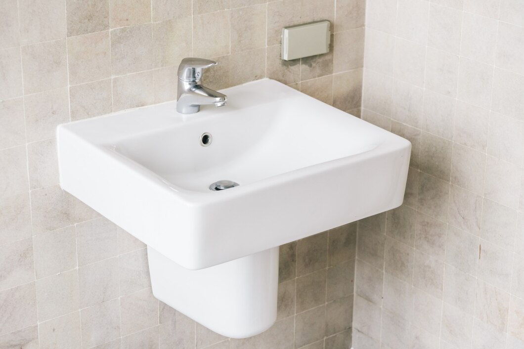 Lavabo vuông có dung tích nước lớn và thoát nước nhanh