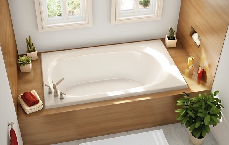 Bồn tắm nằm mang lại cảm giác thoải mái cho người dùng