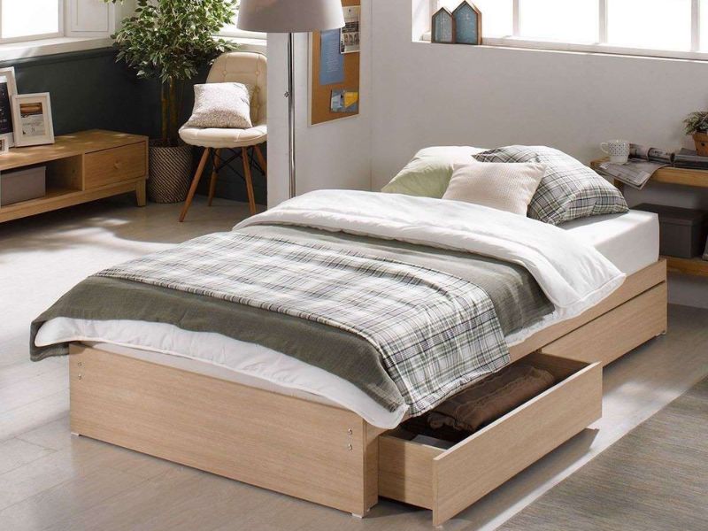 Giường đơn phù hợp cho những phòng ngủ nhỏ