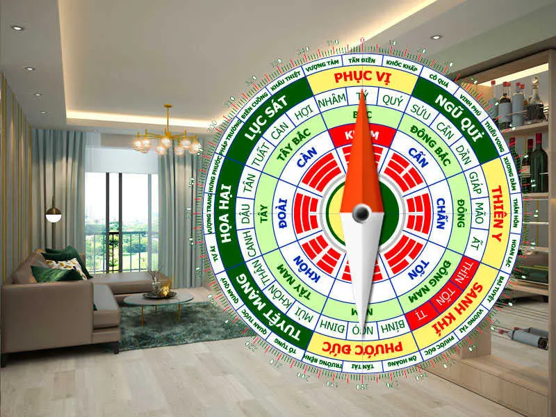 La bàn phong thuỷ xem hướng nhà – Nắm chắc điều này để tránh được tai ương