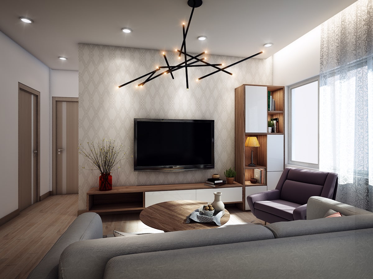 Đèn thả trần có kiểu dáng ấn tượng