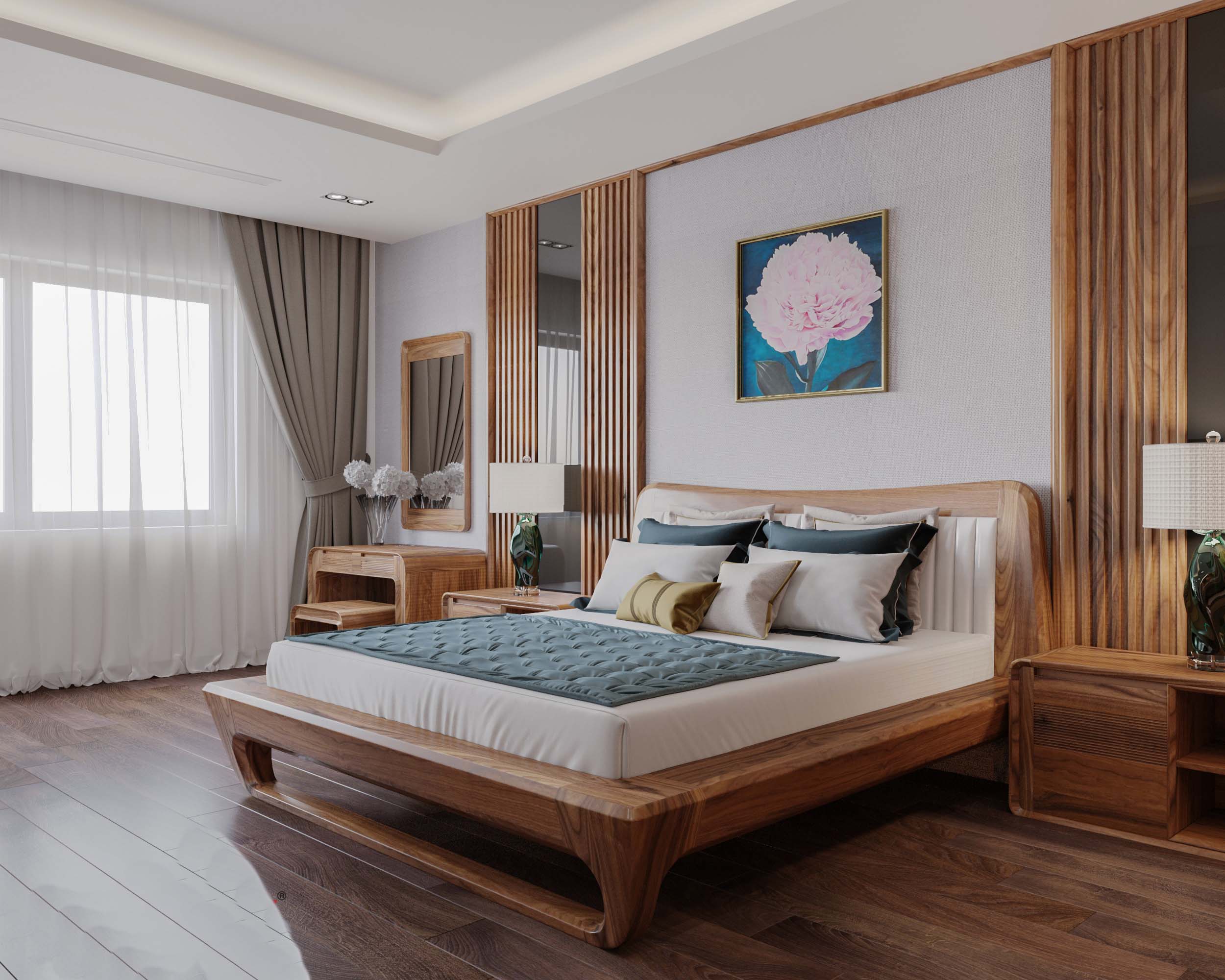Lưu ý quan trọng khi mua giường chất liệu gỗ tự nhiên
