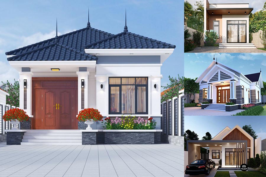 Các mẫu nhà cấp 4 đẹp thường có giá từ 100 triệu trở lên
