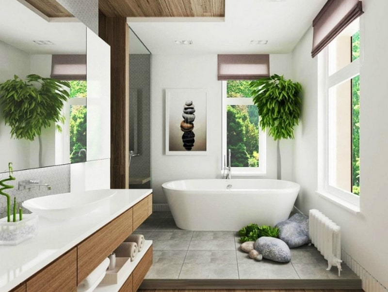 Một số mẹo khi chọn chất liệu, xây dựng nhà tắm