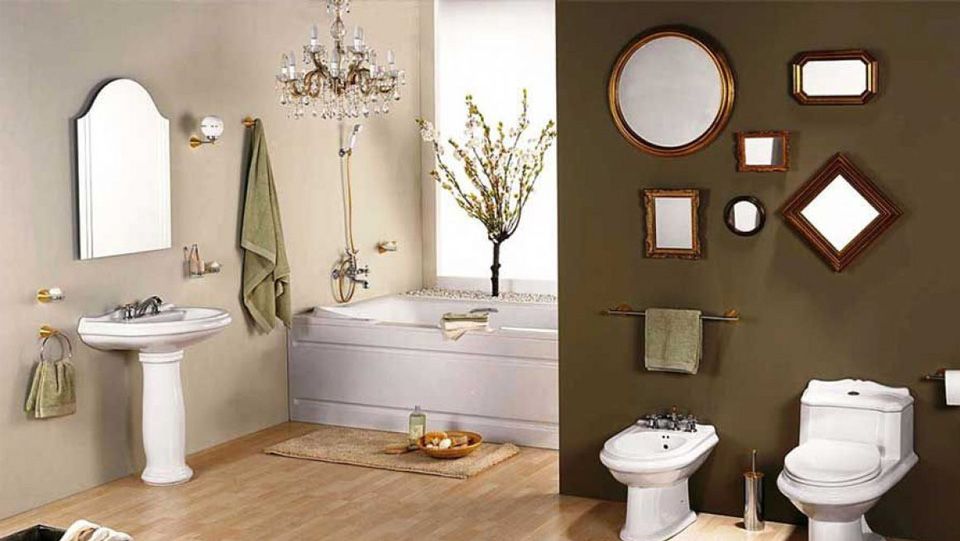 Gia chủ không nên bố trí gương đối diện bồn cầu