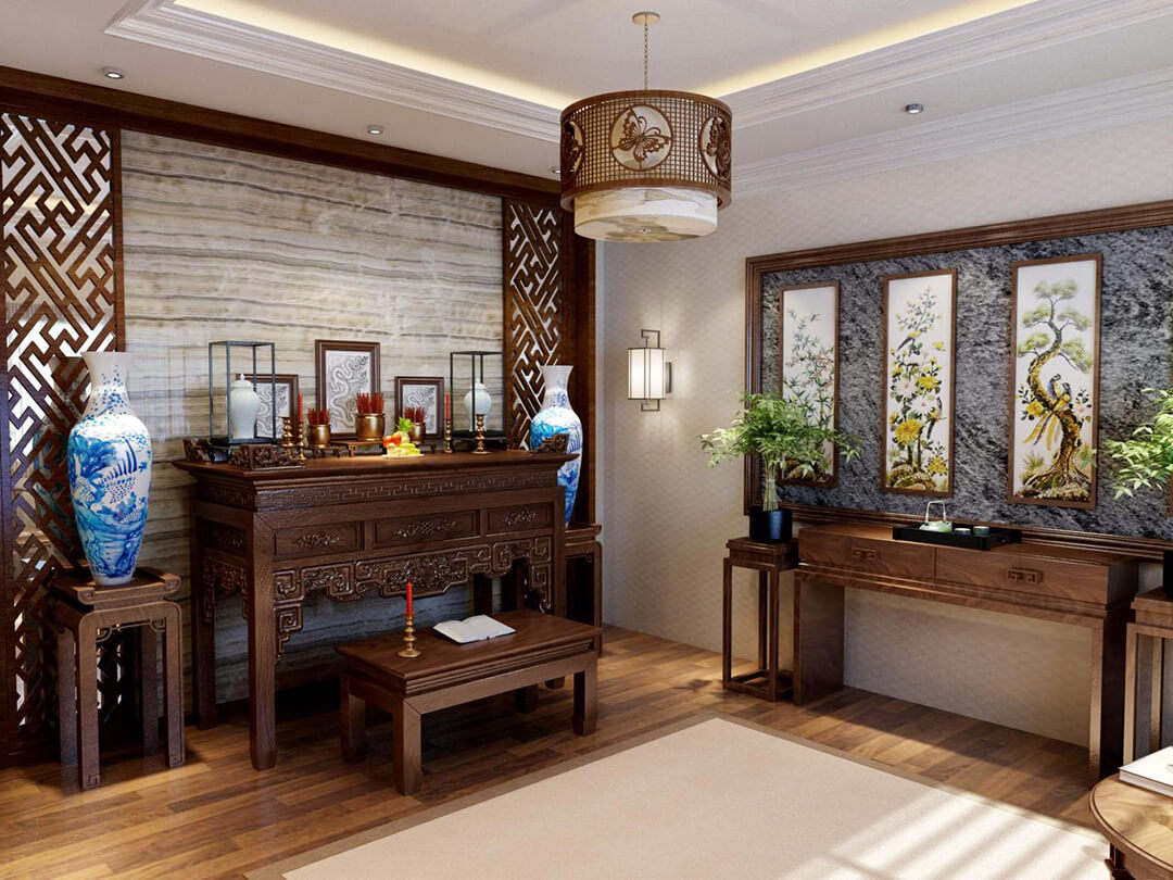 Không nên đặt bàn thờ ngược với hướng nhà