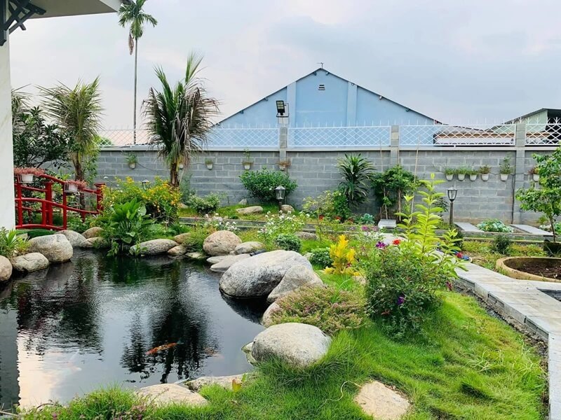 Chuyên gia chỉ dẫn phong thủy hồ nước trước nhà tài lộc phất phới