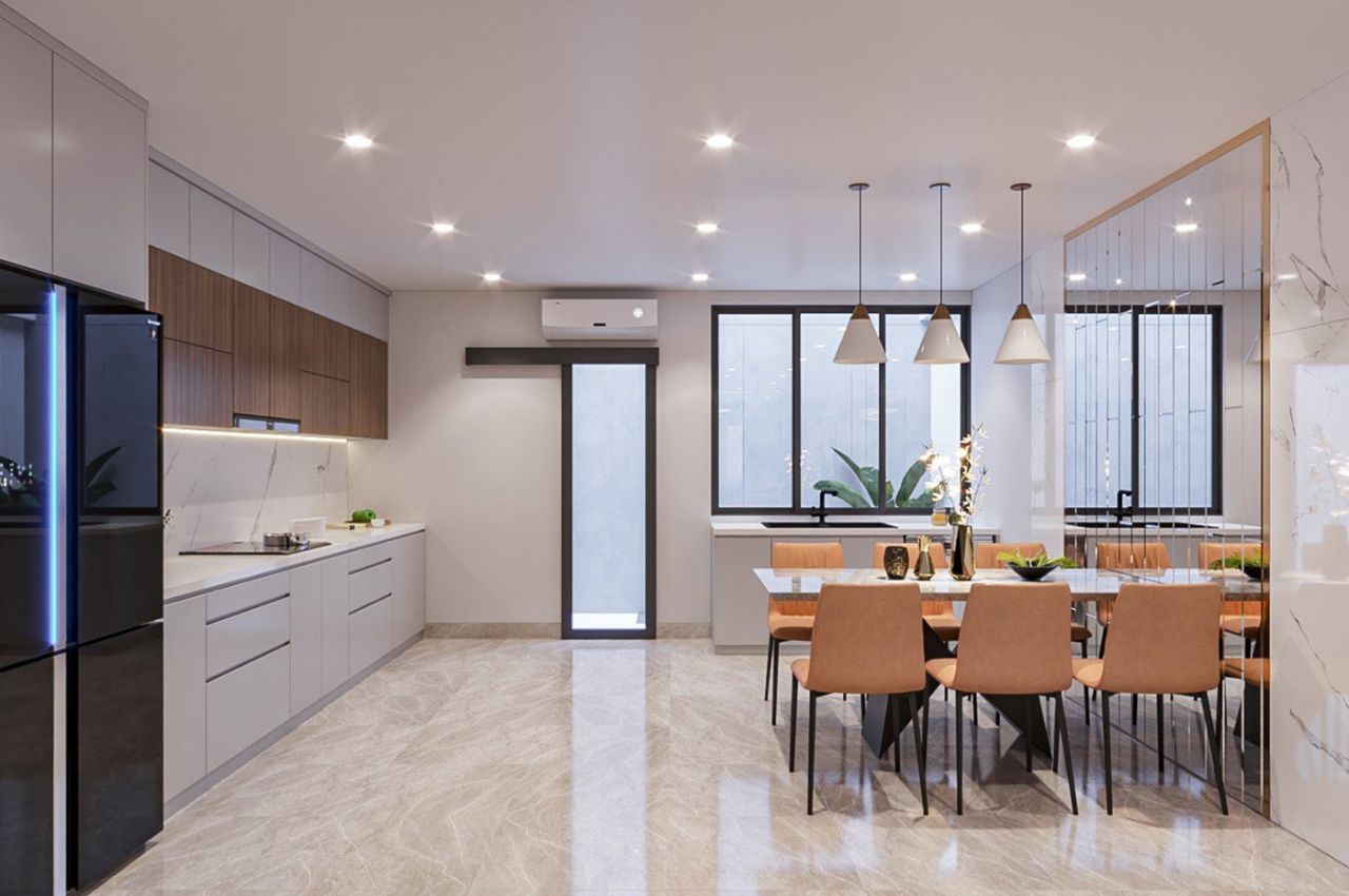 Để đảm bảo phong thuỷ nhà vệ sinh, gia chủ nên hạn chế đặt khu vực này gần bếp