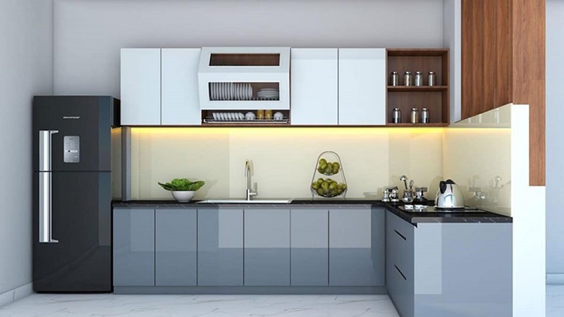 Trang trí nhà bếp hài hoà sẽ mang lại cảm giác dễ chịu, ấm cúng