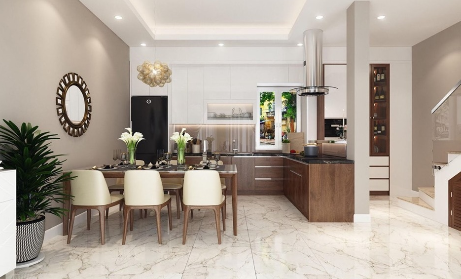 Gợi ý 06 cách trang trí phòng bếp sang trọng, ấn tượng nhất