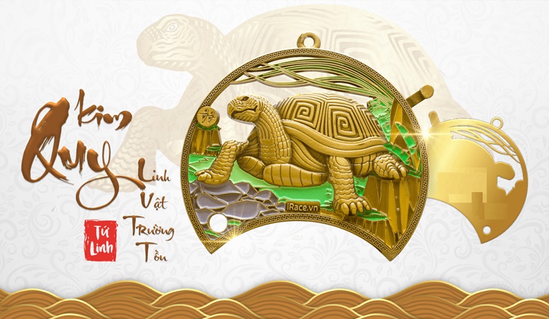 Quy - 1 trong tứ linh trong phong thủy - Là biểu tượng của sự trường tồn bất diệt