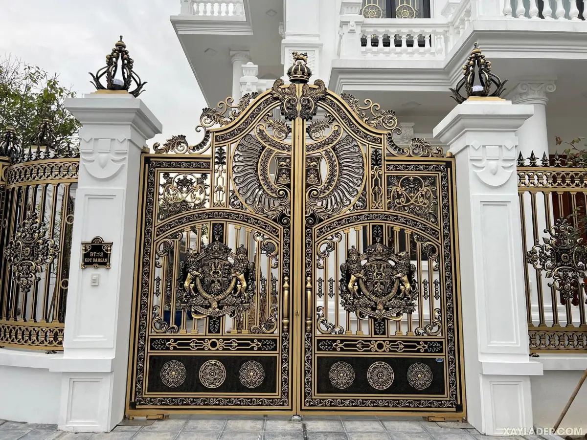 05 mẫu cột cổng đẹp, hợp phong thủy gia tăng vượng khí 