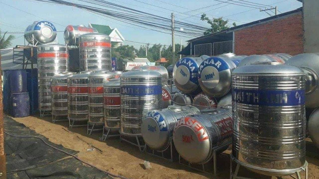 Bảng giá bồn nước inox 1000L mới nhất