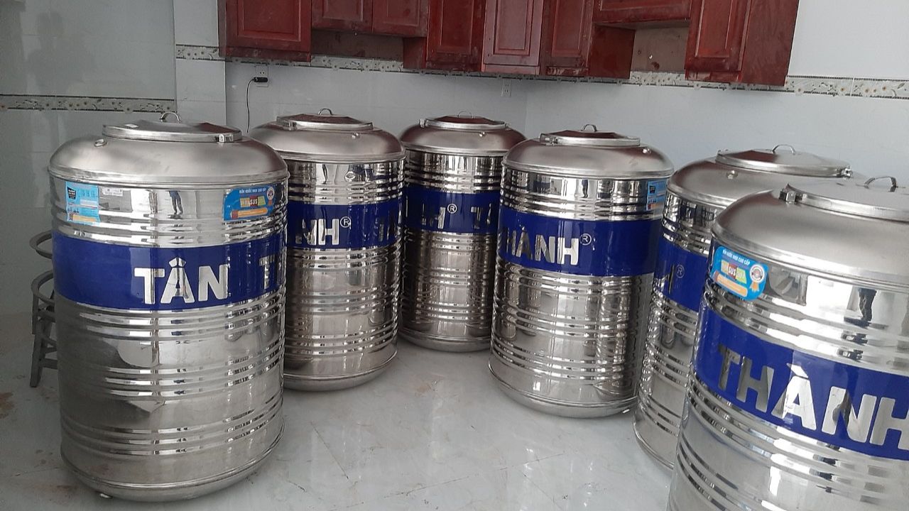 Giá bồn nước inox 500l là bao nhiêu? Bảng giá chi tiết
